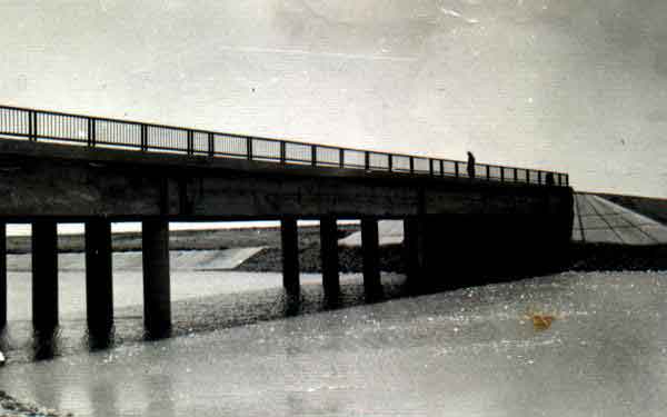 جسر البصيرة على نهر الخابور - عام 1974